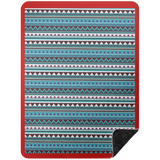 AZTEC 2 BSHL Premium Black Sherpa Blanket 60x80