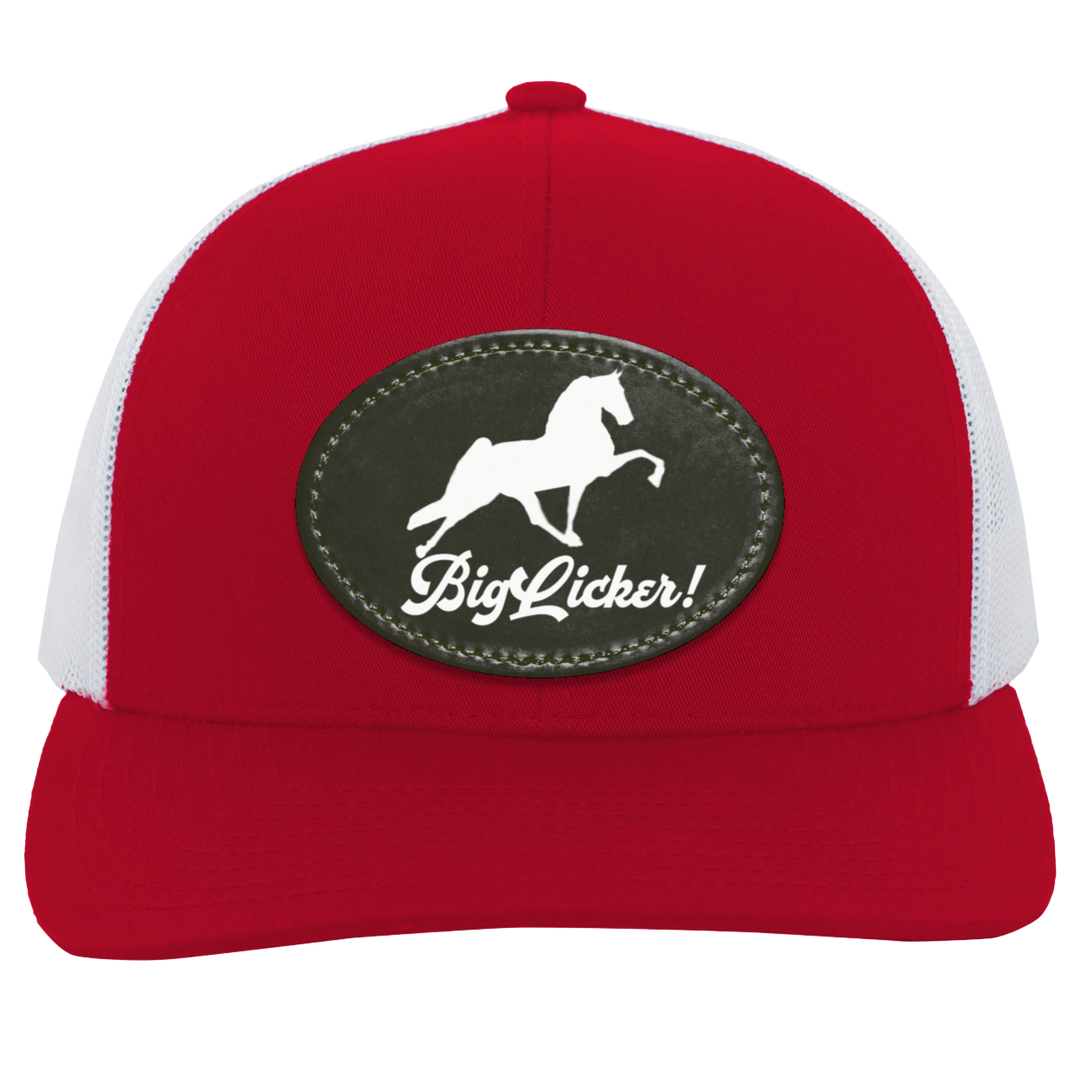 BIG LICKER PATCH HATTRUCKER HAT ( THREE SHAPES-12 COLORS AND STYLES)