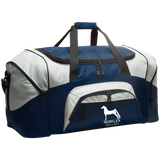 MORGAN STYLE 1 (WHITE) 4HORSE BG99 Colorblock Sport Duffel