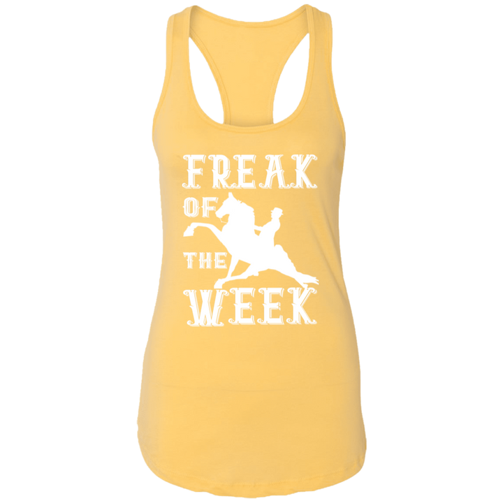 FREAK OF THE WEEK (WHITE) NL1533 Ladies Ideal Racerback Tank