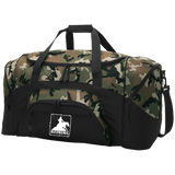 REINING STYLE 1 (WHITE) 4HORSE BG99 Colorblock Sport Duffel