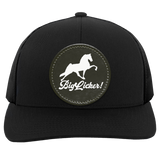 BIG LICKER PATCH HATTRUCKER HAT ( THREE SHAPES-12 COLORS AND STYLES)