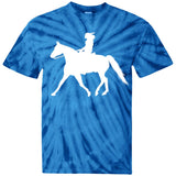 Missouri Fox Trotter LADY FINAL ART WHITE CD100Y Youth Tie Dye T-Shirt