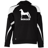 Morgan 229646 Youth Athletic Colorblock Fleece Hoodie