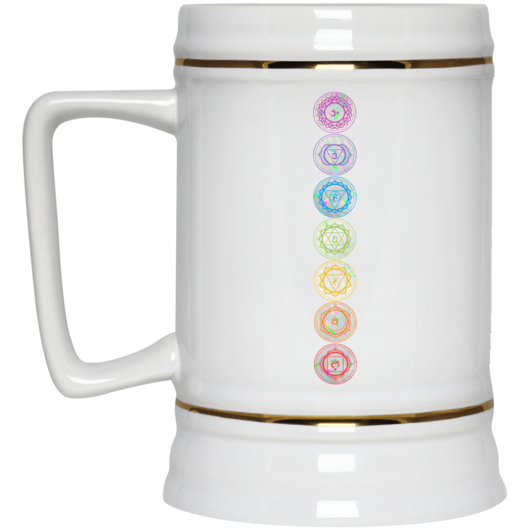 Chakra 2 22217 Beer Stein 22oz.