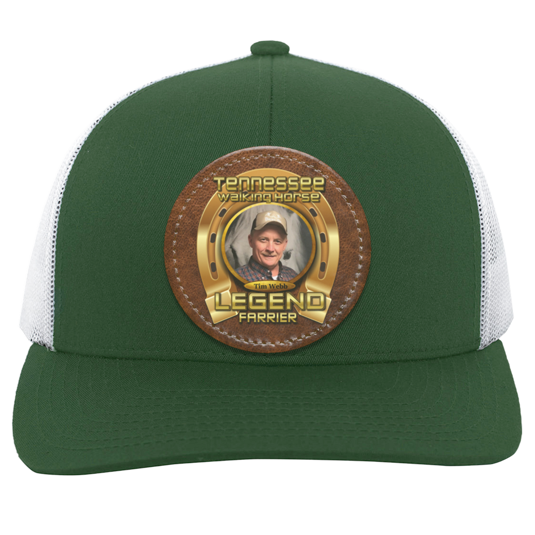 TIM WEBB (TWH LEGENDS) HAT 104C Trucker Snap Back - Patch