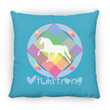 #TWHstrong 3 (Pleasure) ZP14 Small Square Pillow