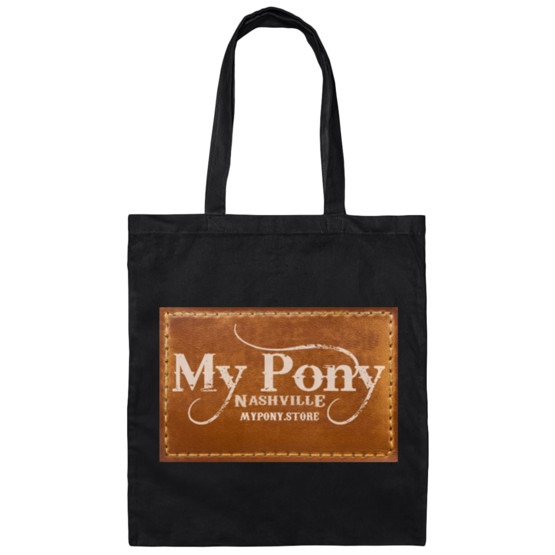 MY PONY NASHVILLE BRAND BE007 Canvas Tote Bag