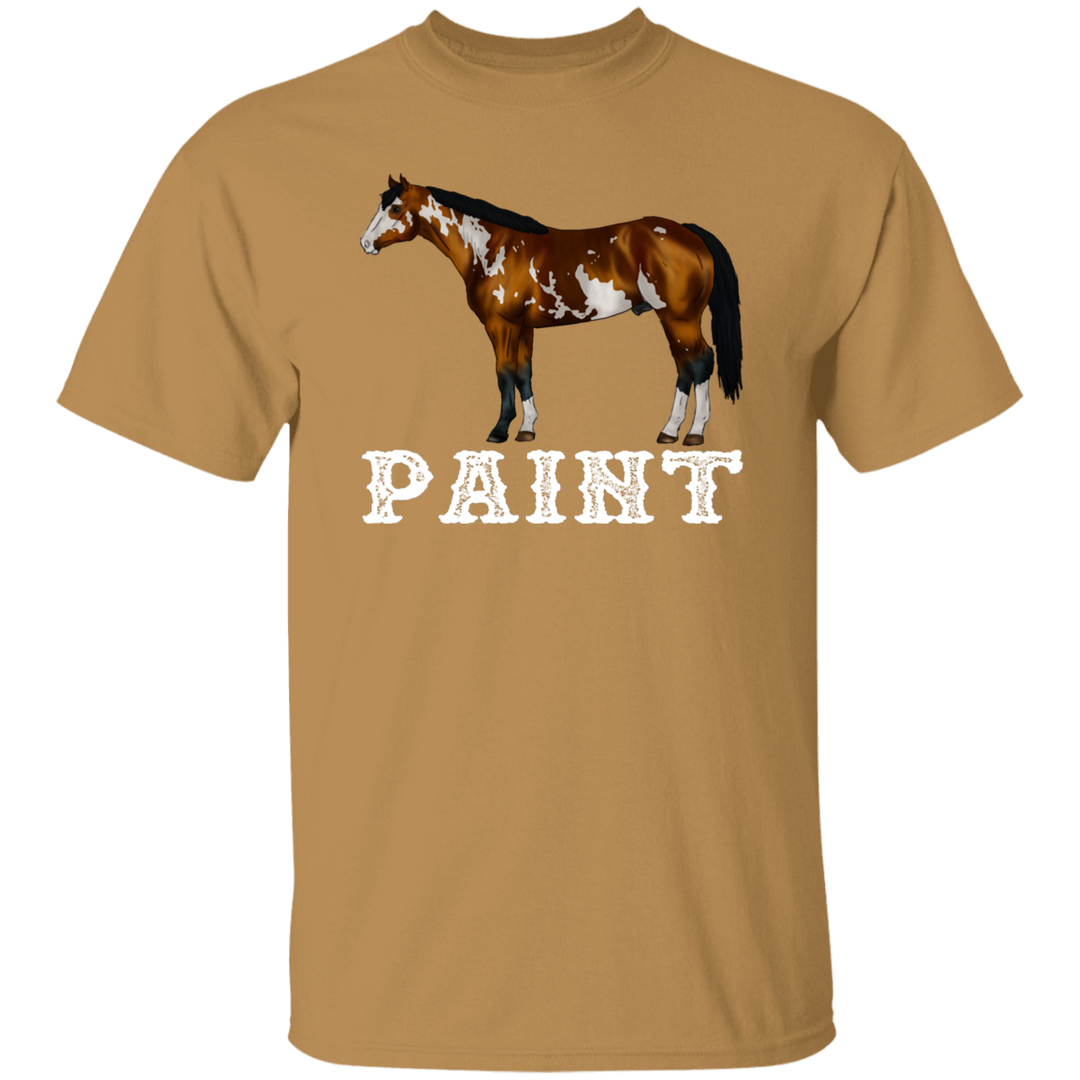PAINT STYLE 1 (WHITE) 4HORSE G500 5.3 oz. T-Shirt