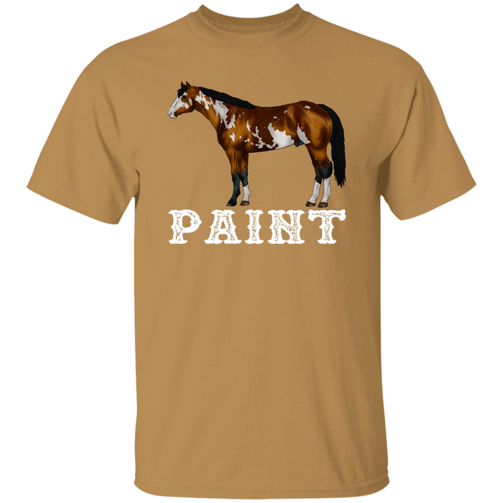 PAINT STYLE 1 (WHITE) 4HORSE G500 5.3 oz. T-Shirt