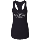 MY PONY NASHVILLE NL1533 Ladies Ideal Racerback Tank
