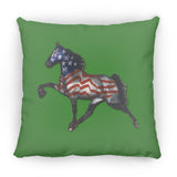 Tennessee Walking Horse Performance All American ZP14 Small Square Pillow