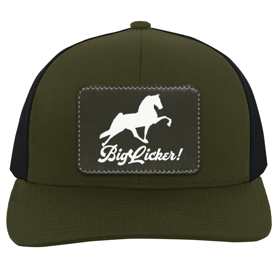 BIG LICKER OVAL 104C Trucker Snap Back - Patch