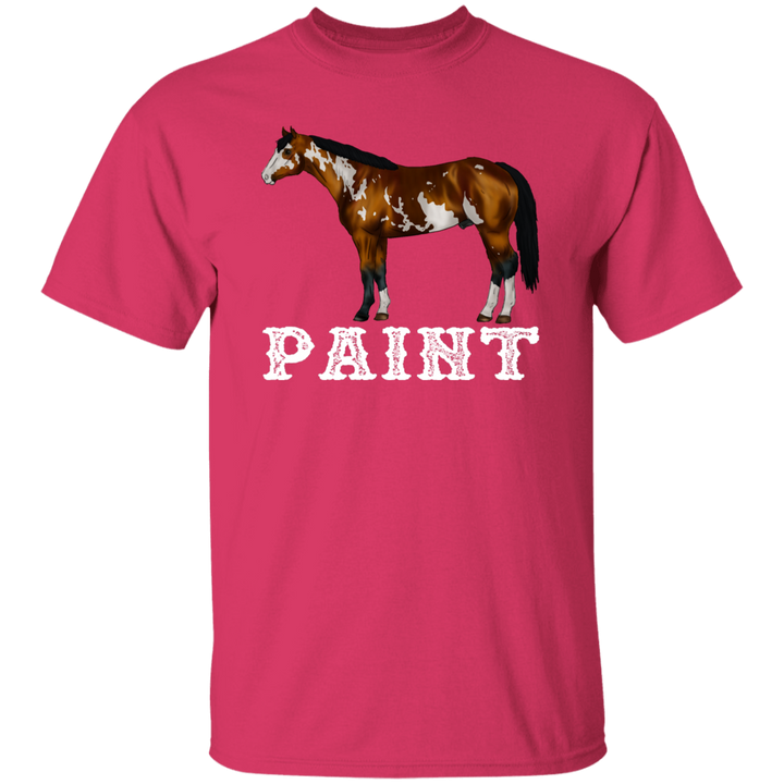 PAINT STYLE 1 (WHITE) 4HORSE G500 5.3 oz. T-Shirt
