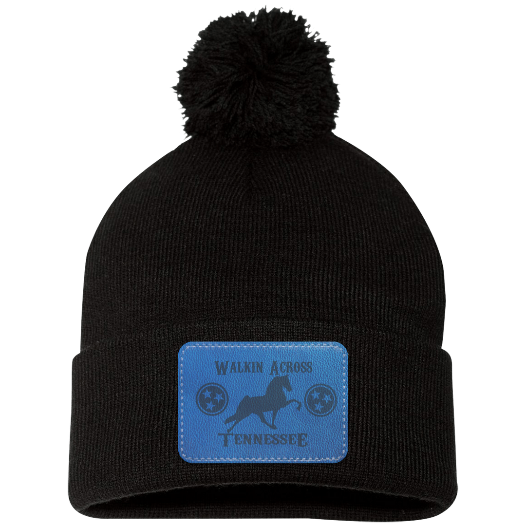 WALKIN ACROSS TENNESSEE TWH SP15 Pom Pom Knit Cap - Patch