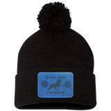 WALKIN ACROSS TENNESSEE TWH SP15 Pom Pom Knit Cap - Patch