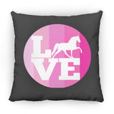 LOVE TWH PLEASURE SHADES OF PINK ZP16 Medium Square Pillow