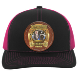 SARAH COFFEE BURKS (TWH LEGENDS) HAT 104C Trucker Snap Back - Patch