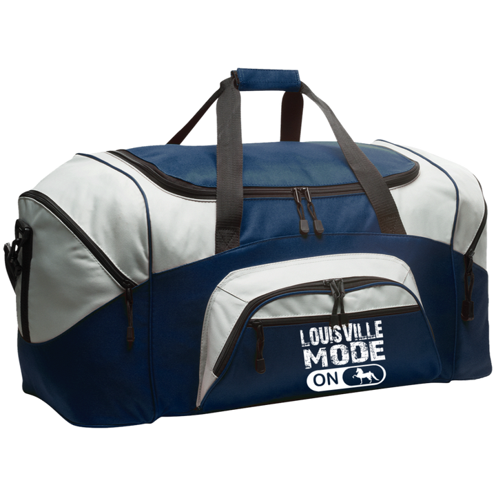 LOUISVILLE MODE final 782017 BG99 Colorblock Sport Duffel