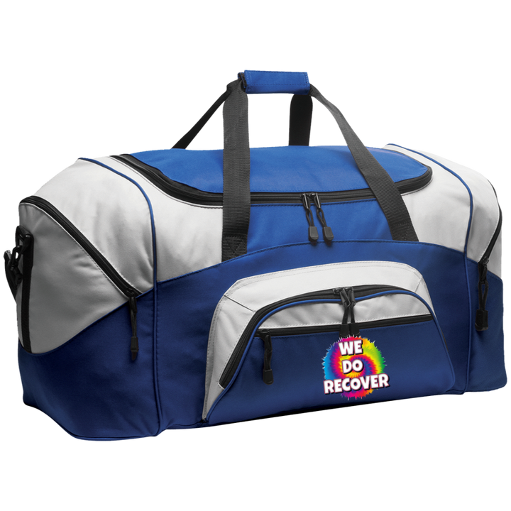WE DO RECOVER BG99 Colorblock Sport Duffel