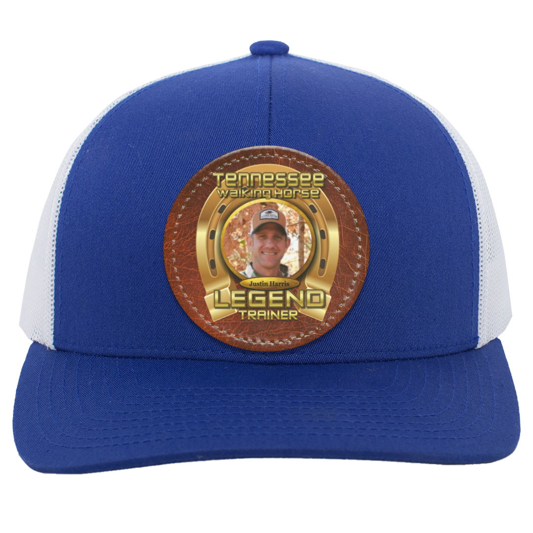 JUSTIN HARRIS (TWH LEGENDS) HAT 104C Trucker Snap Back - Patch