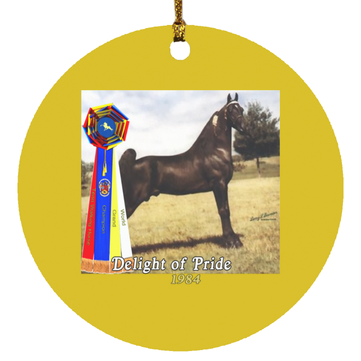 WGC DELIGHT OF PRIDE SUBORNC Circle Ornament