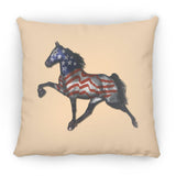 Tennessee Walking Horse Performance All American ZP14 Small Square Pillow