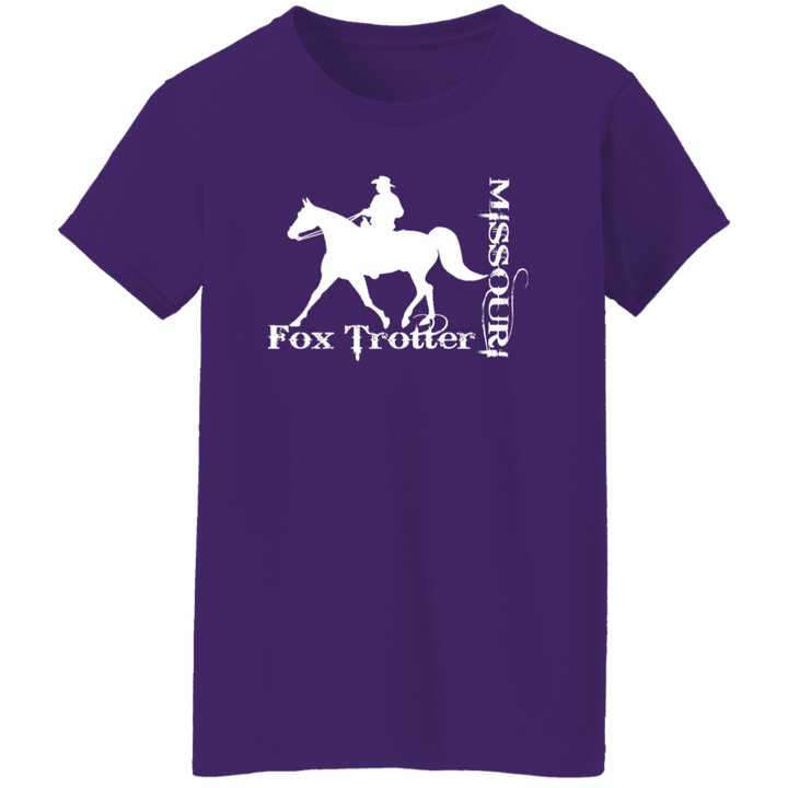 MISSOURI FOX TROTTER (white) 4HORSE G500L Ladies&