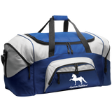 American Saddlebred 2 (white) BG99 Colorblock Sport Duffel
