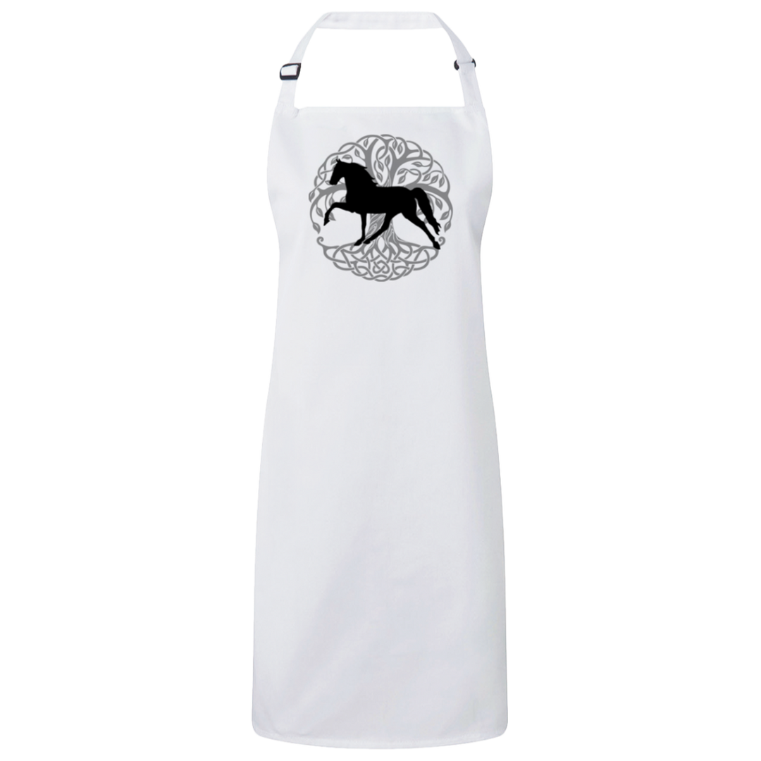 Tennessee Walking Horse PLEASURE TREE OF LIFE RP150 Sustainable Unisex Bib Apron