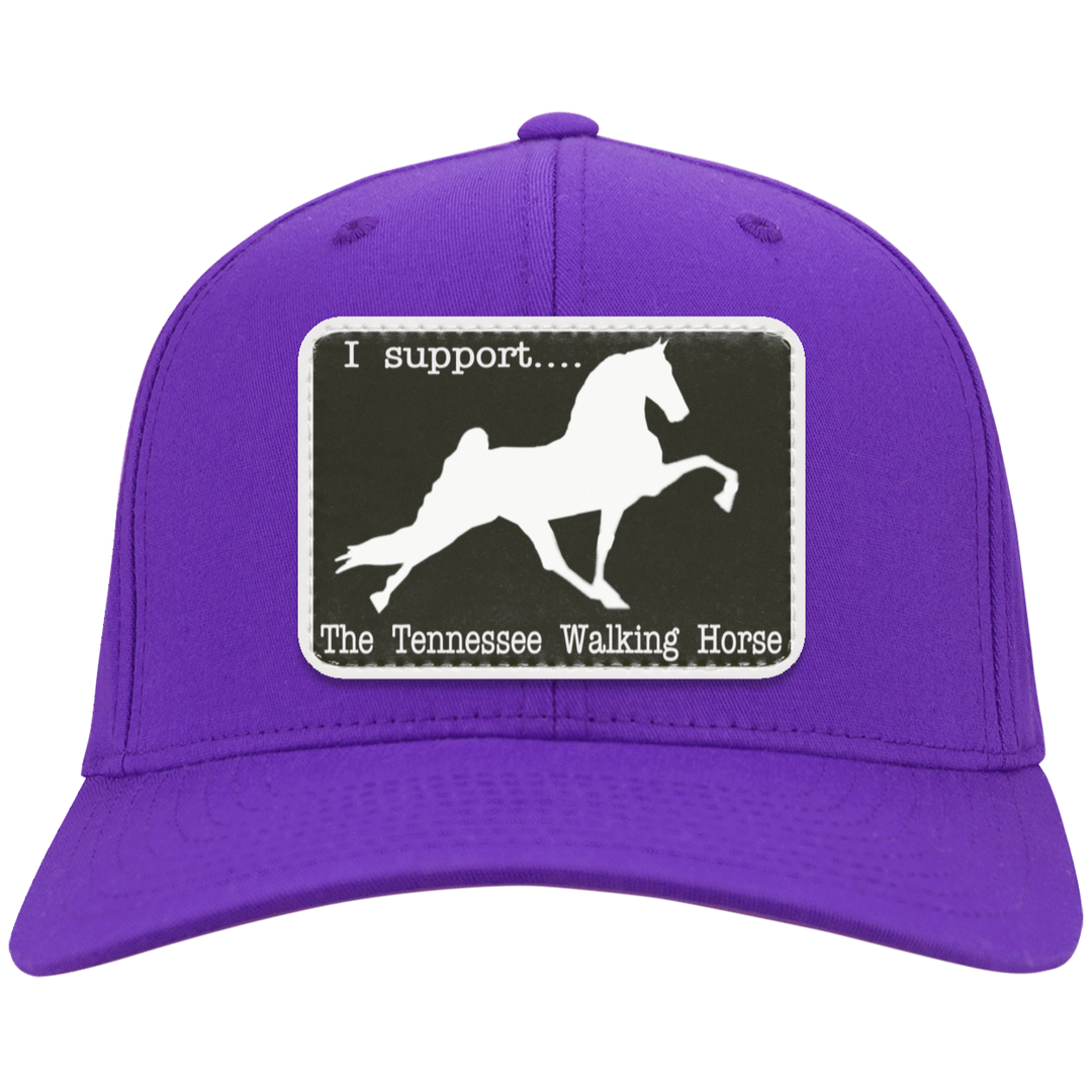 I SUPPORT THE TWH -RECTANGLE CP80 Twill Cap - Patch