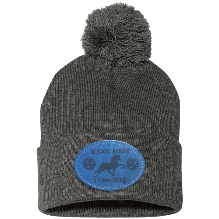 WALKIN ACROSS TENNESSEE TWH SP15 Pom Pom Knit Cap - Patch