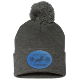 WALKIN ACROSS TENNESSEE TWH SP15 Pom Pom Knit Cap - Patch
