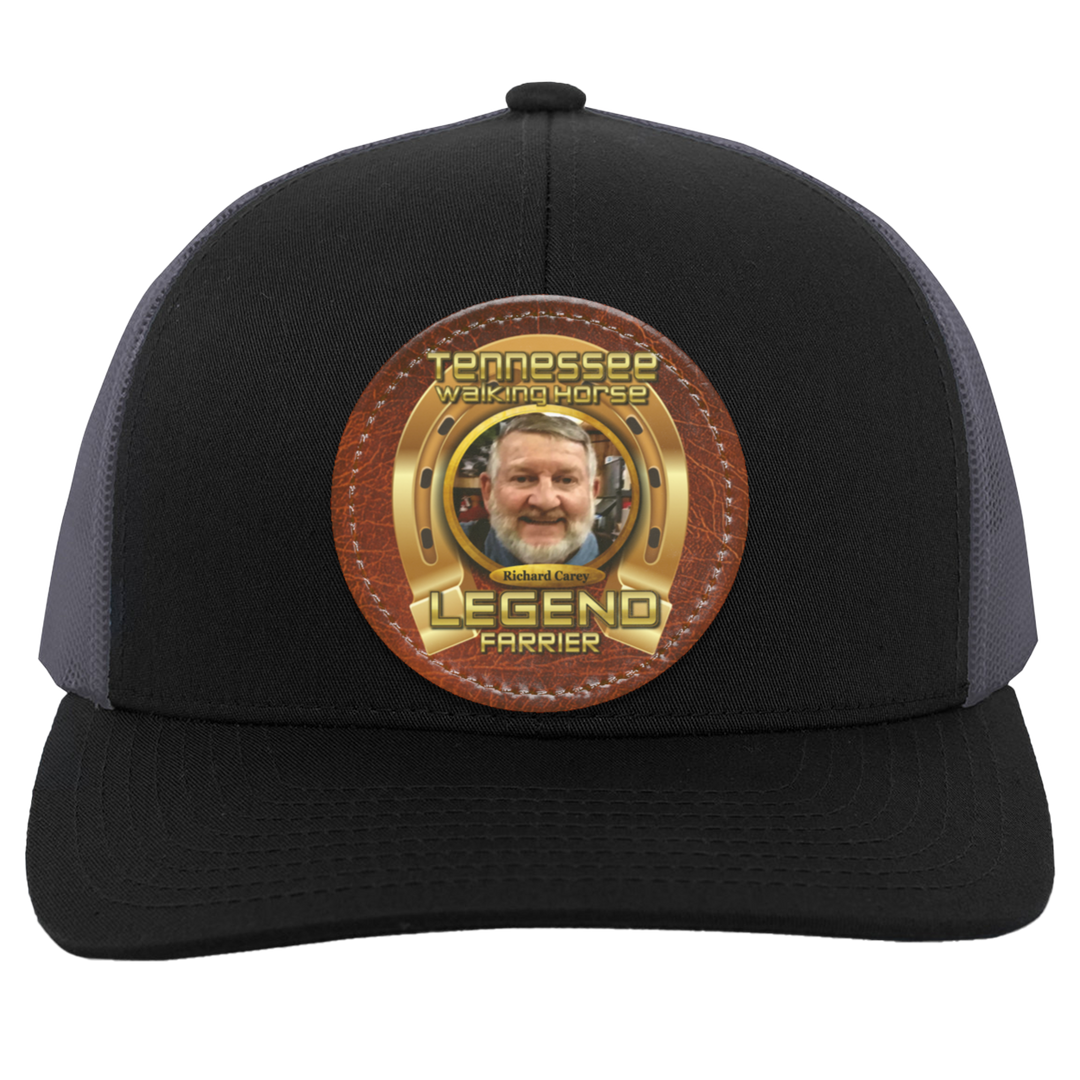 RICHARD CAREY (TWH LEGENDS) HAT 104C Trucker Snap Back - Patch