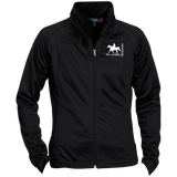 MISSOURI FOX TROTTER (white) 4HORSE LST90 Ladies' Raglan Sleeve Warmup Jacket
