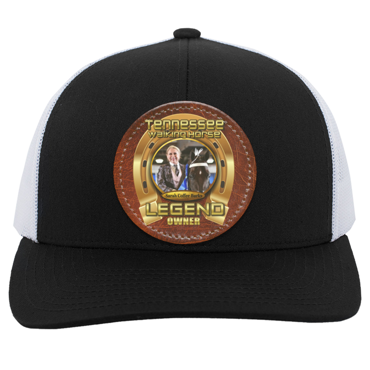 SARAH COFFEE BURKS (TWH LEGENDS) HAT 104C Trucker Snap Back - Patch