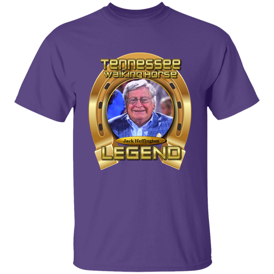 JACK HEFFINGTON (Legends Series) G500B Youth 5.3 oz 100% Cotton T-Shirt