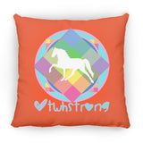 #TWHstrong 3 (Pleasure) ZP16 Medium Square Pillow
