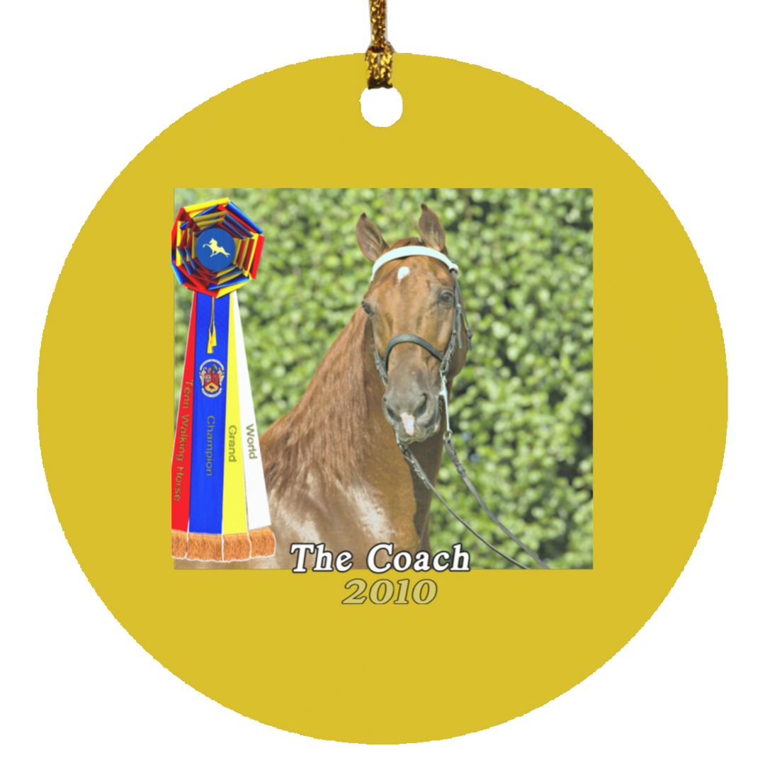 WGC THE COACH SUBORNC Circle Ornament