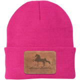 AMERICAN SADDLEBRED ON LEATHER CP90 Knit Cap - Patch