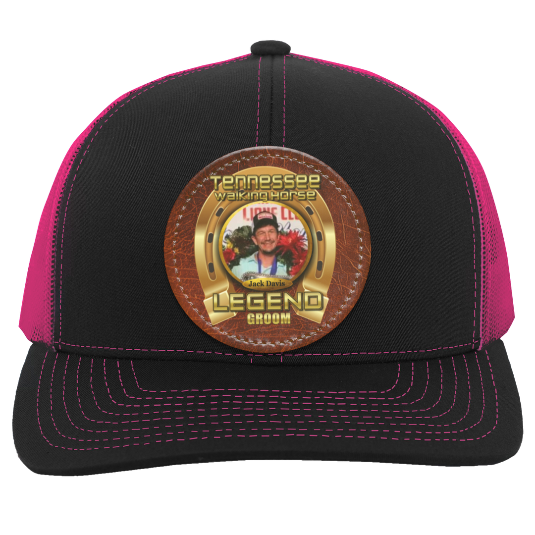 JACK DAVIS (TWH LEGENDS) HAT 104C Trucker Snap Back - Patch