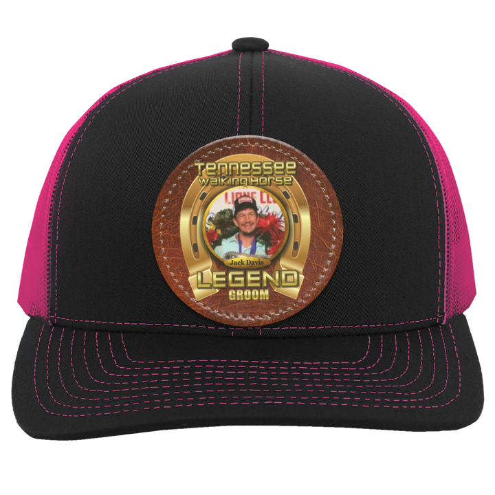 JACK DAVIS (TWH LEGENDS) HAT 104C Trucker Snap Back - Patch