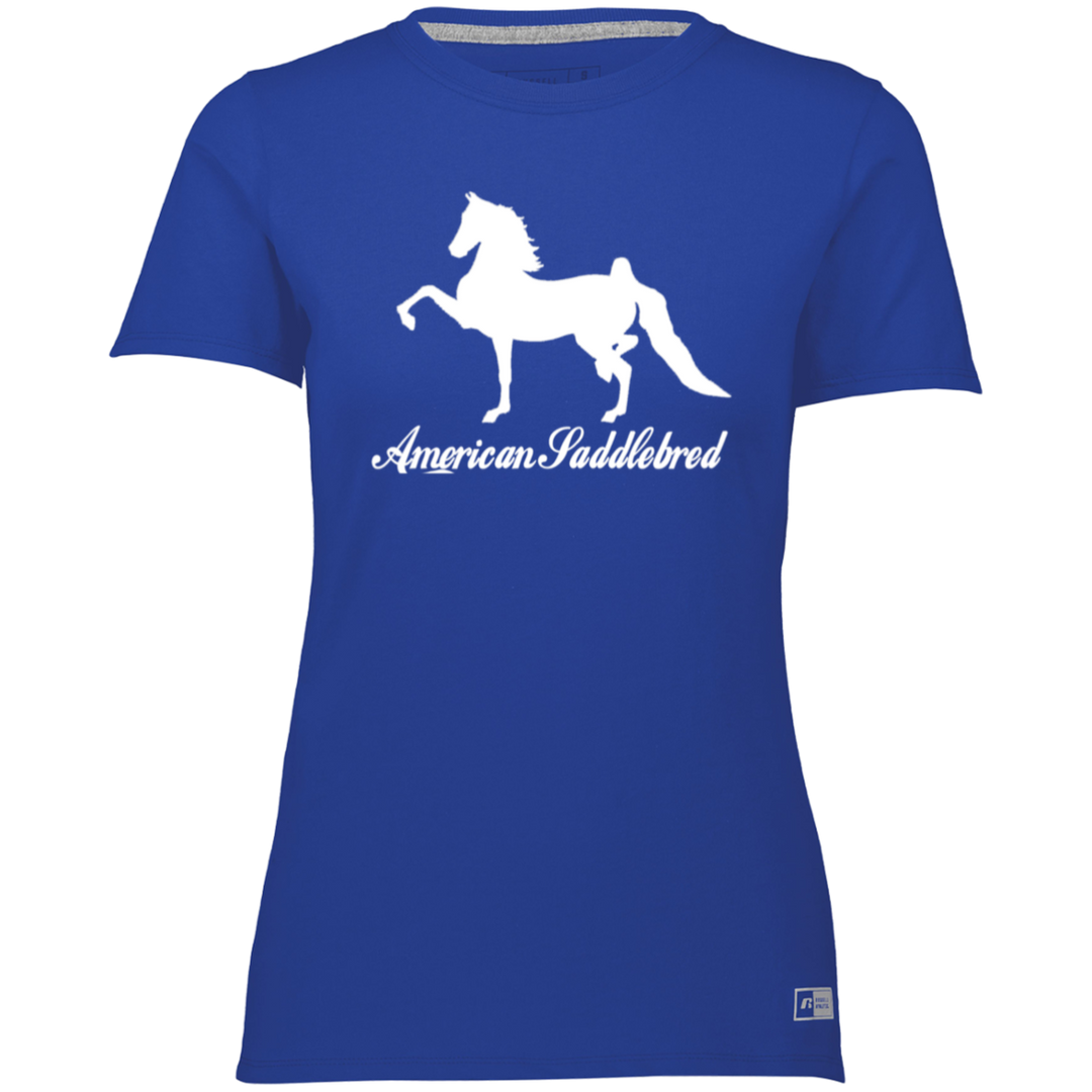 AMERICAN SADDLEBRED 64STTX Ladies’ Essential Dri-Power Tee