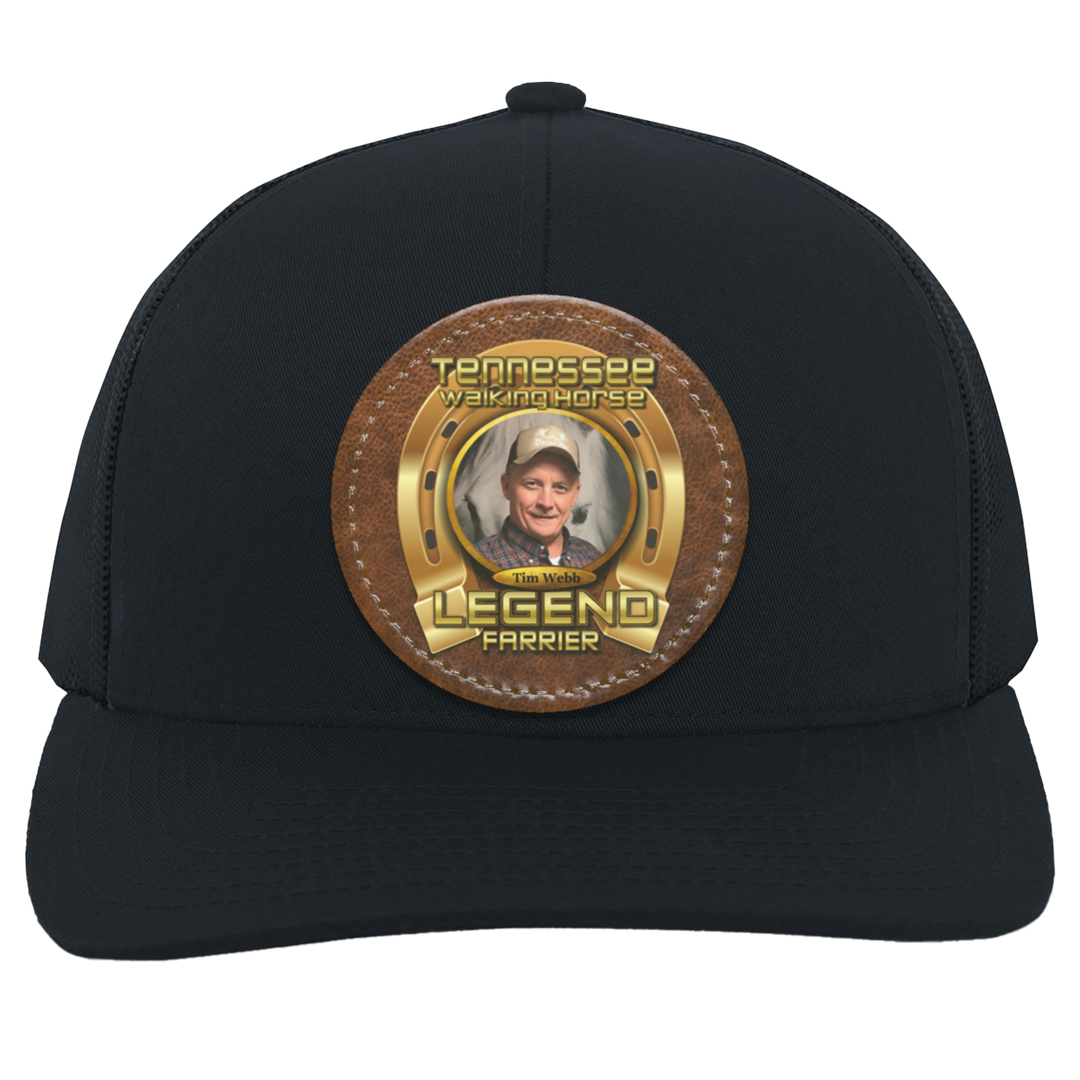 TIM WEBB (TWH LEGENDS) HAT 104C Trucker Snap Back - Patch