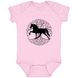 Tennessee Walking Horse PLEASURE TREE OF LIFE 4424 Infant Fine Jersey Bodysuit