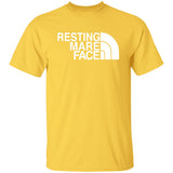 RESTING MARE FACE (white) G500 5.3 oz. T-Shirt