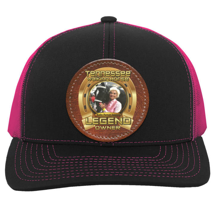 KATHY PARROTT JAMISON (TWH LEGENDS) HAT 104C Trucker Snap Back - Patch
