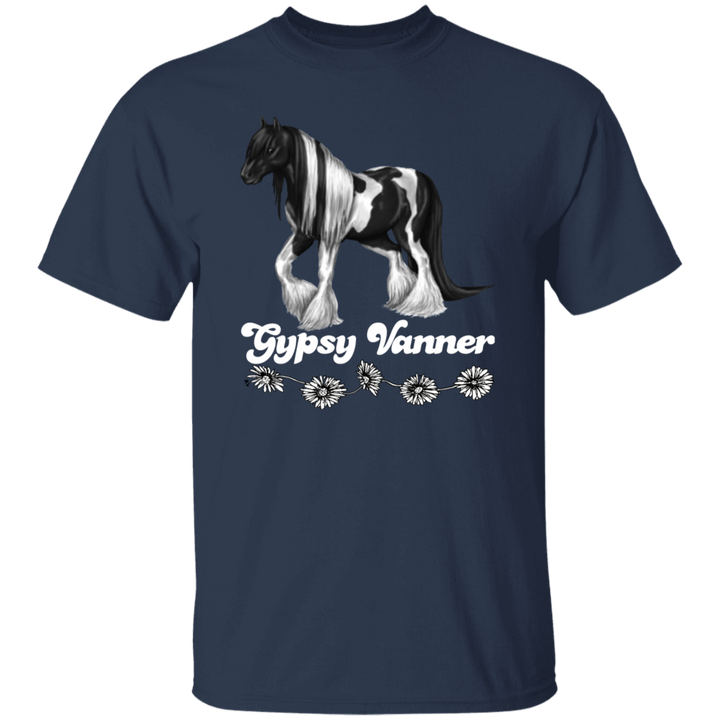 GYPSY VANNER 4HORSE (WHITE) G500 5.3 oz. T-Shirt