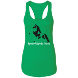 Spotted Saddle Horse NL1533 Ladies Ideal Racerback Tank