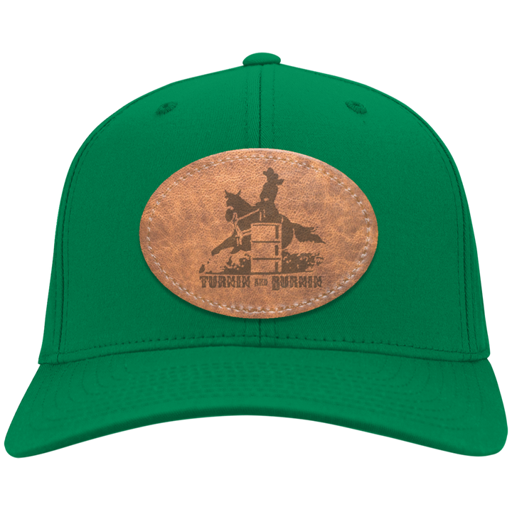 TURNIN AND BURNIN ON LEATHER CP80 Twill Cap - Patch